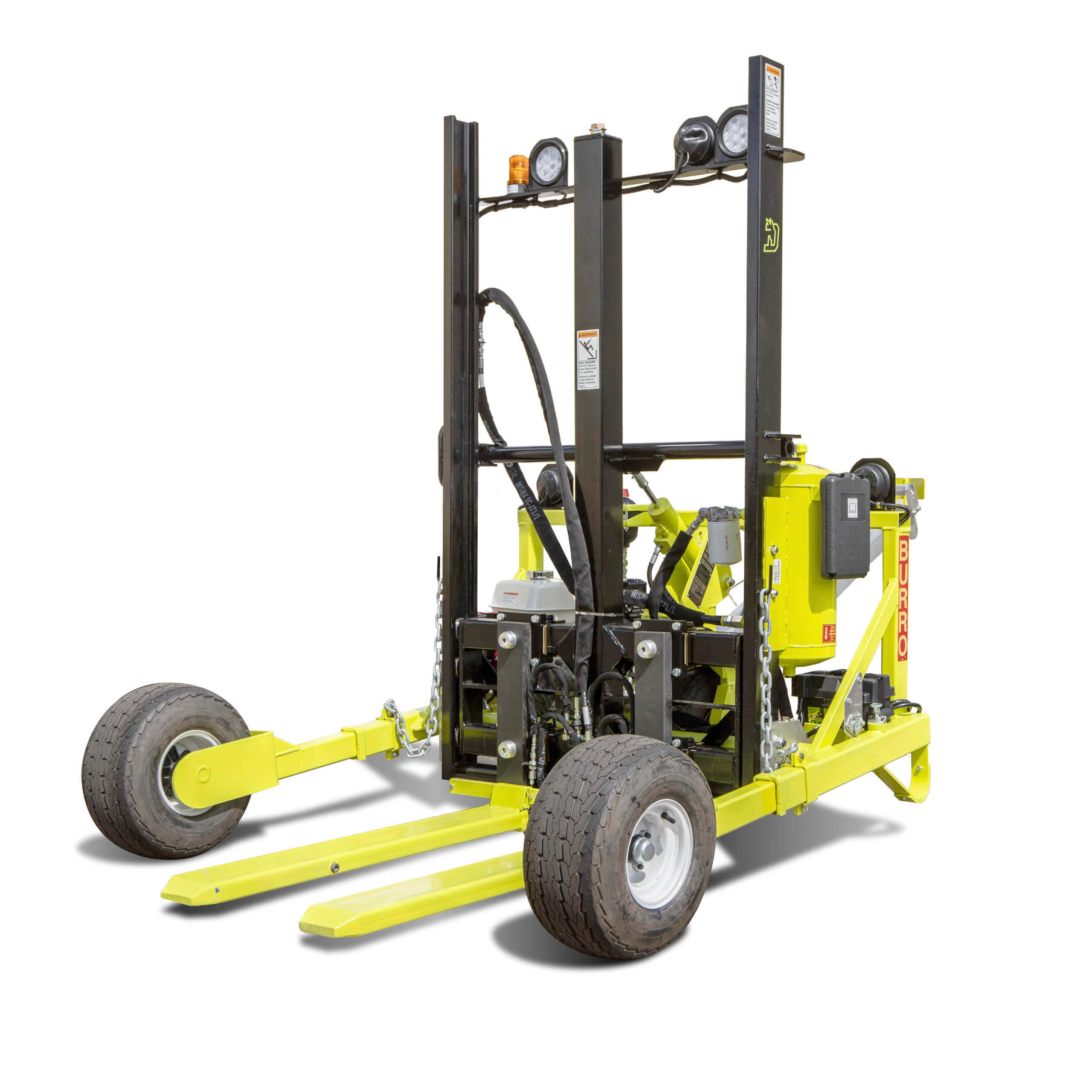 Burro Forklift For Smaller Jobs On Improved Terrain Donkey Forklift